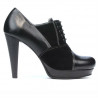 Chaussures élégantes femme 1091 noir combiné