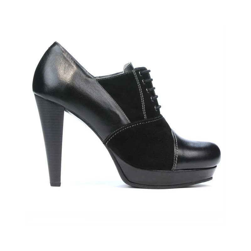 Chaussures élégantes femme 1091 noir combiné