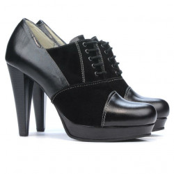 Chaussures élégantes femme 1091 noir combiné