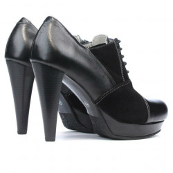 Chaussures élégantes femme 1091 noir combiné