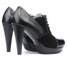 Chaussures élégantes femme 1091 noir combiné