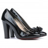 Chaussures élégantes femme 1226 vernis noir