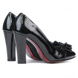 Chaussures élégantes femme 1226 vernis noir