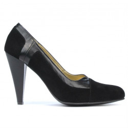 Chaussures élégantes femme 1090 noir antilope combiné