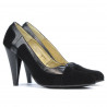 Chaussures élégantes femme 1090 noir antilope combiné