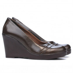 Chaussures décontractées femme 647 marron