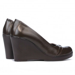 Chaussures décontractées femme 647 marron
