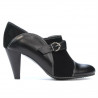 Chaussures élégantes femme 1210 noir combiné