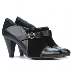 Chaussures élégantes femme 1210 noir combiné