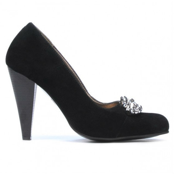 Chaussures élégantes femme 1067 noir antilope