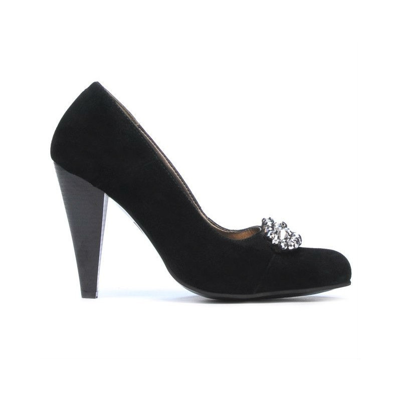 Chaussures élégantes femme 1067 noir antilope