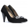 Chaussures élégantes femme 1067 noir antilope