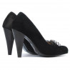 Chaussures élégantes femme 1067 noir antilope