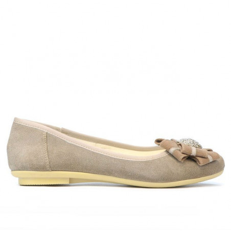 Ballerines femme 181 sable velours
