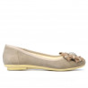 Ballerines femme 181 sable velours