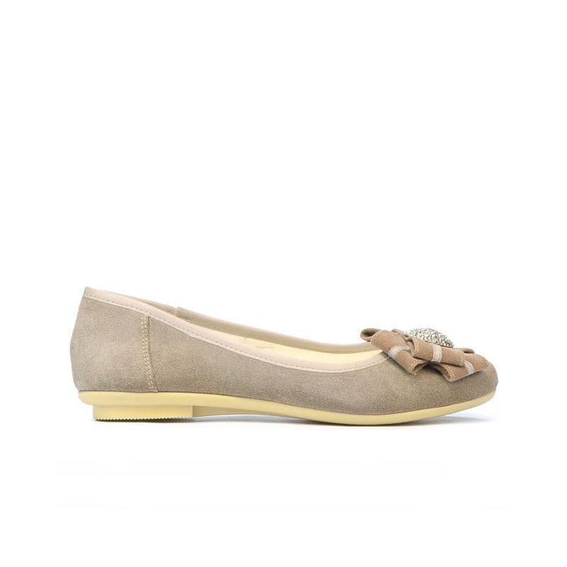 Ballerines femme 181 sable velours