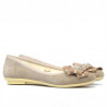 Ballerines femme 181 sable velours