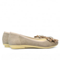 Ballerines femme 181 sable velours