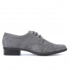 Chaussures femme 691 velours gris