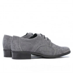 Chaussures femme 691 velours gris