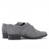 Chaussures femme 691 velours gris