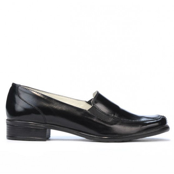 Chaussures casual femme 649 vernis noir