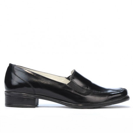 Chaussures casual femme 649 vernis noir