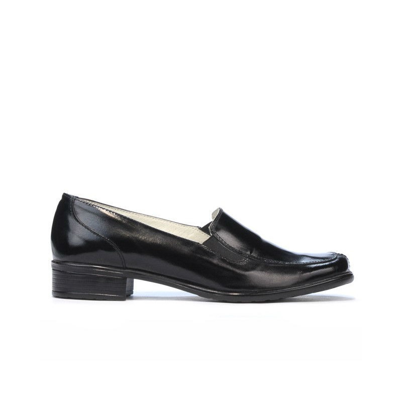 Chaussures casual femme 649 vernis noir