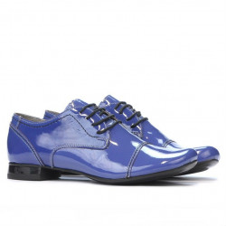 Chaussures casual femme 180 vernis bleu