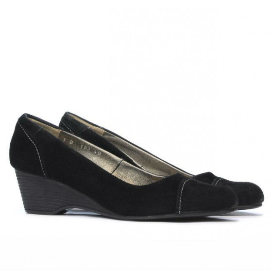 Chaussures décontractées femme 193 noir velours