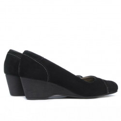 Chaussures décontractées femme 193 noir velours