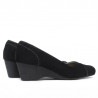Chaussures décontractées femme 193 noir velours