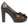 Chaussures décontractées femme 175 café combiné