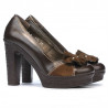 Chaussures décontractées femme 175 café combiné