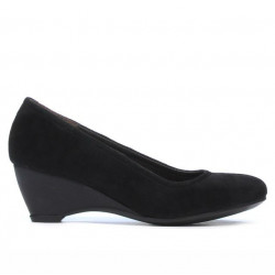 Chaussures décontractées femme 152-1 noir velours