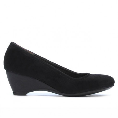 Chaussures décontractées femme 152-1 noir velours