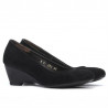 Chaussures décontractées femme 152-1 noir velours