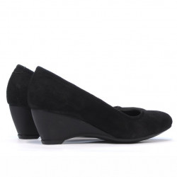 Chaussures décontractées femme 152-1 noir velours