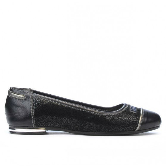 Ballerines femme 632 noir combiné