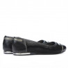 Ballerines femme 632 noir combiné