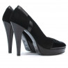 Chaussures élégantes femme 1092-1 noir antilope