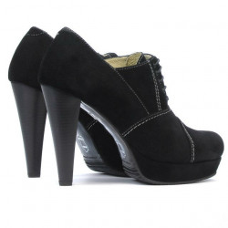 Chaussures élégantes femme 1091 noir antilope