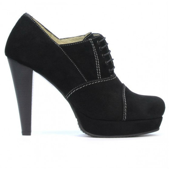 Chaussures élégantes femme 1091 noir antilope Chaussures élégantes femme 1091 noir antilope