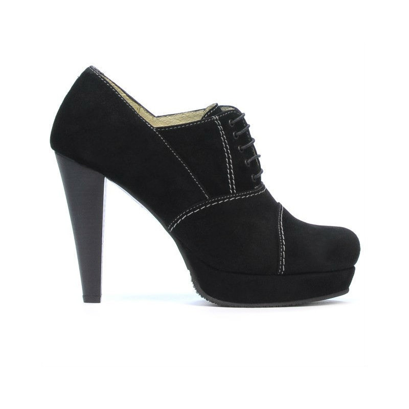 Chaussures élégantes femme 1091 noir antilope