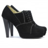 Chaussures élégantes femme 1091 noir antilope