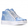 Bottes femme 3311 bleu combiné 1