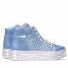 Bottes femme 3311 bleu combiné 1