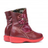 Bottes petits enfants 20c bordeaux