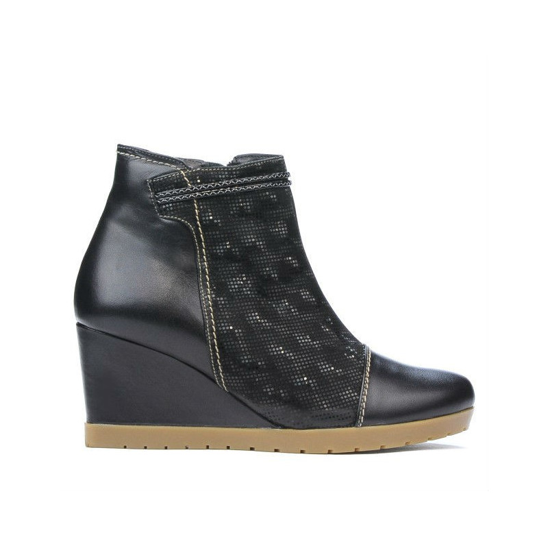Bottes femme 1143 noir combiné