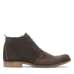 Bottes hommes 412 café velours
